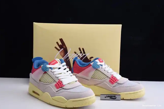 Bmlin Retro 4 Ice Air Union DC9533-800 Jordan Guava 0604
